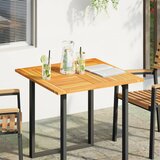 vidaXL Stolna ploča 80x80x2,2 cm četvrtasta od masivnog drva bagrema Cijene