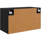 TV ormar za montažu na zid AACHEN 69 x 33 x 40 cm Crni hrast | shoptok.hr
