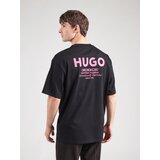 Hugo Majica 'Nalono' roza / crna | shoptok.hr