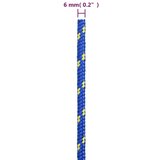 vidaXL Brodski konop plavi 6 mm 250 m od polipropilena | shoptok.hr