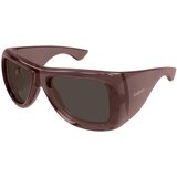 Saint Laurent SL902HOWL 016 ONE SIZE (63) Rdeča/Rjava Cene
