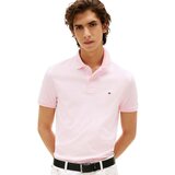 Tommy Hilfiger Liquid Cotton Regular Fit Polo Shirt Pink Lily Ružičasta | shoptok.hr