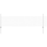 vidaXL Ograja z 22 U stebrički Siva 0.5x50 m Jeklo | Shoptok.si