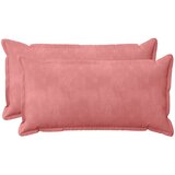  Presvlaka za jastuk 2 pcs HOUTEN Ružičasta 40 x 80 cm Baršun | shoptok.hr