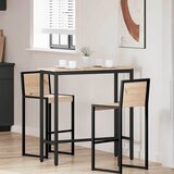  Stol Prirodna 100 x 40 x 101 cm Inženjerska drva i čelik | shoptok.hr