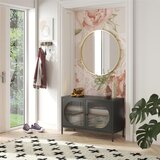 Støraa Crna metalna vitrina 100x64x40 cm Luna – | shoptok.hr