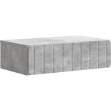 Stolna montirana na zid Betonska siva 59 x 34,5 x 17 cm | shoptok.hr