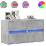  Zidni TV ormarići LED 2 kom boja betona 41x31x45 cm | Eponuda.ba