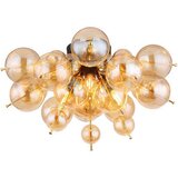 Globo 15633DA - Plafonski luster UDO 3xE14/25W/230V prečnik 55 cm zlatna | Eponuda.com