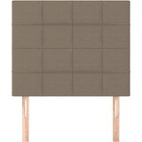  Uzglavlje boje taupe 100x5x118/128 cm tkanina | shoptok.hr