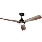 Klarstein Fiji Flow 2 u 1, stropni ventilator, O 132 cm, prigušivo LED svjetlo, daljinski upravljač, upravljanje putem aplikacije, 2 smjera rada | shoptok.hr