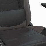  Igraća stolica crno-siva od umjetne kože | shoptok.hr