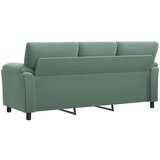 SOFA Morska zelena 214 x 85 x 93 cm Baršun - zelena boja mora 180 cm | shoptok.hr
