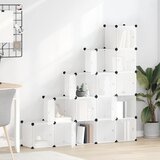  Organizator u obliku kocke za pohranu s 15 kockica i vratima, prozirni PP | shoptok.hr