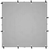 vidaXL Kavez za pse srebrni 110 x 110 x 110 cm čelični | shoptok.hr