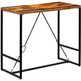 Barska barski stol od masivnog obnovljenog drva 120 x 60 x 106 cm | shoptok.hr