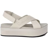 Calvin Klein Jeans Sandali & Odprti čevlji FLATFORM SLIN YW0YW01362 Bež