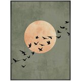Styler Tiskana slika s okvirom 60x80 cm Midnight Flight – Cijene