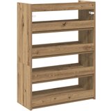 vidaXL stalak za cipele boja hrasta 80x25x61,5 cm konstruirano drvo | shoptok.hr