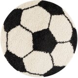 Ayyildiz Carpets Črna/kremno bela otroška preproga ø 100 cm Fun – Cene