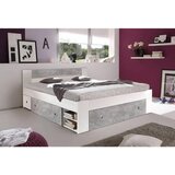 Boxxx posteljna garnitura 140 cm x 200 cm , siva, bela | Shoptok.si