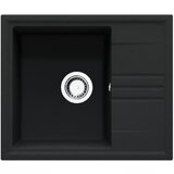 Sandonna sudopera alina crna mat 590x500/203 mm | ePonuda.com