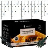  LED svjetlosna zavjesa toplo bijela + hladno bijeli bljesak 300 LED lampica | shoptok.hr
