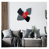 WALLXPERT dekorativni metalni zidni sat asr 3 multicolor | ePonuda.com
