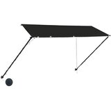 Tenda na uvlačenje s LED svjetlima 350 x 150 cm antracit | shoptok.hr