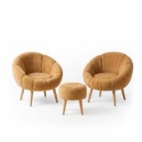 Atelier Del Sofa fotelje i tabure lida wellsoft brown Cene