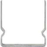  Sidra za ogradu 6 kom srebrna 14 x 6 x 15 cm pocinčani čelik | shoptok.hr