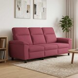 SOFA Vinska crvena 214 x 90 x 95 cm Tkanina Slike