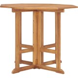  Sklopivi vrtni blagovaonski stol 90x90x75 cm masivna tikovina | shoptok.hr