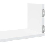 vidaXL Zidne police 3 kom bijele 58 x 18 x 18 cm konstruirano drvo | shoptok.hr