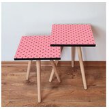 Hanah home set stolića za kafu 2Shp381, 2 dijela, šareni | Eponuda.ba