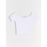 Sinsay Crop top s kratkim rukavima | shoptok.hr