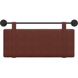  Viseće uzglavlje kreveta Sjajno smeđa Antikni PU 110 x 55 x 5 cm | shoptok.hr