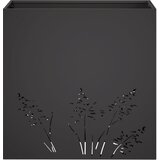  Vrtna saksija 2 kom. Crna 50 x 30 x 49 cm Čelična vrata | shoptok.hr