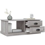  Stolić za kavu boja sivog hrasta 90x50x35 cm konstruirano drvo | shoptok.hr