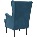  Fotelja Plava Baršun | shoptok.hr