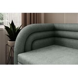 ELTAP Zelena sklopiva/s prostorom za odlaganje sofa od šenila s lijevim kutom 223 cm Fabillo – | shoptok.hr