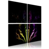  Slika - Rainbow-hued smoke trails 60x60 Cijene