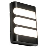 QAZQA Moderna stenska svetilka črna z LED IP44 - Gaev Cene