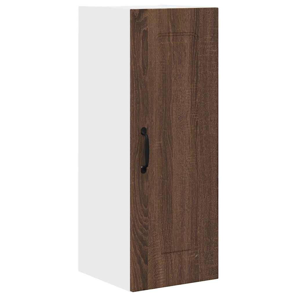  Zidni kuhinjski ormarić Zidne 2 pcs Smeđi hrast 30 x 31 x 80 cm | shoptok.hr