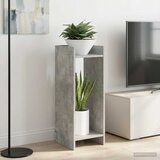  Stalak za biljke s policom 2 pcs Betonsko Siva 30 x 30 x 80 cm | shoptok.hr