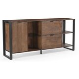 Livetastic ŠIROKA KOMODA, antracit, temno rjava | Shoptok.si