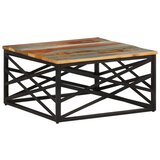  Stolić za kavu 68 x 68 x 35 cm od masivnog obnovljenog drva | shoptok.hr