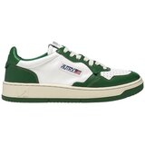 Autry Sneakers Medalist Low Man Leat/ Leat Wht/ Green EUR 41 Cene