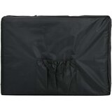 MASAŽNI STOL s 4 zone i aluminijskim okvirom antracit 186x68 cm | shoptok.hr