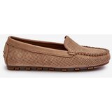 Boto EVENTO Women's Suede Moccasins Dark Beige Ranica | shoptok.hr